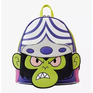 Loungefly The Powerpuff Girls Mojo Jojo Figural Mini Backpack NWT